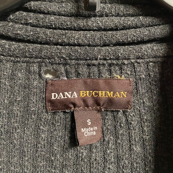 Grey Ribbed Cardigan - Picture 3 of 6